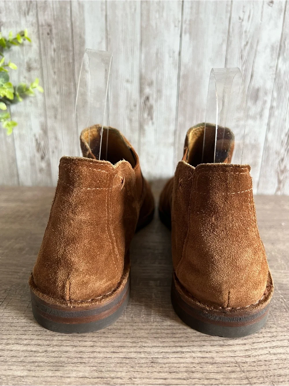 Trask Allison Women's Brown Suede Chelsea Boots Fall Classic Size 8.5